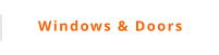 Windows & Doors