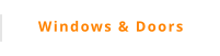 Windows & Doors