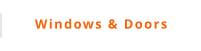 Windows & Doors