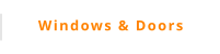 Windows & Doors